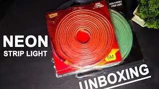 NEON Strip Light - UNBOXING & REVIEW