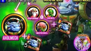 HOW TO GET AXOLMECH IN MONSTER LEGENDS