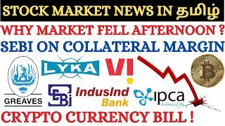 Market fall, IPCA Lab, Lyca Lab, Greaves Cotton, Crypto currency, Vodafone, Pledging, Indusind bank