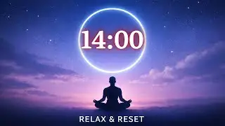 14 Minutes Relaxing Music Timer ⏳ | Focus, Study, Meditation & Deep Work