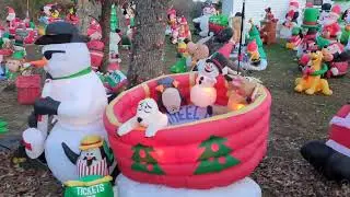 Colton's 2023 Christmas display (daytime)