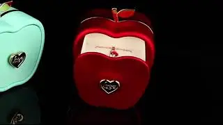 New Apple Shape Pull-out Jewelry Box! Send peace and love to your beloved one🍎🍏💍#makeup #jewelry