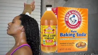 HAIR GROWTH WITH BAKING SODA & APPLE CIDER