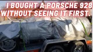 The MOST UNLOVED PORSCHE??? RARE MANUAL SLICKTOP Porsche 928 bought sight unseen!