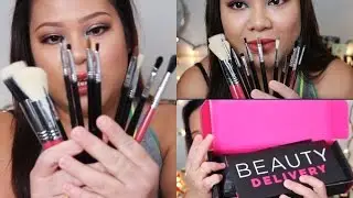 Sigma Beauty Brush Haul Unboxing