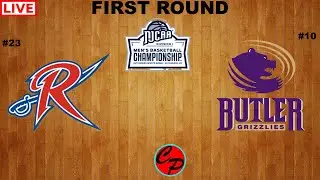 #23 ROANE STATE vs #10 BUTLER NJCAA D1 BASKETBALL CHAMPIONSHIP FIRST ROUND LIVE GAME CAST