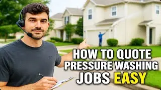 How To Price Pressure Washing Jobs (Live Demo)