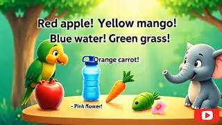 रंगो की दुनिया | Types of colours | colors name poem #colorsnameforkids