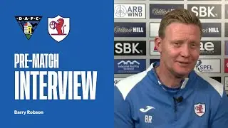 INTERVIEW | Barry Robson Pre-Dunfermline Athletic | 16/10/25