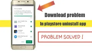 How to solve full storage problem in playstore while download || technical gautam