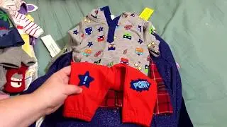 Large Gymboree Haul!! Infant to big kids Haul! Steal of a deal at close out store!