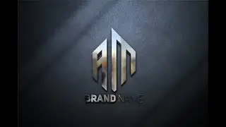 AM Letter Logo Design in Adobe Illustrator - Unveiling the Artistry