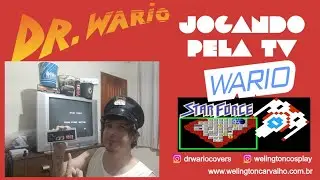 Dr. Wário - Jogando pela TV de TUBO o jogo STAR FORCE