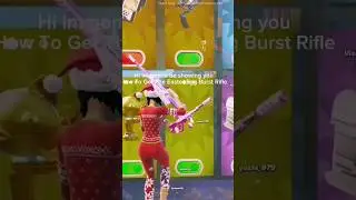 How To Get The Easter Egg Burst Rifle In 1v1 With Every Gun #tutorial