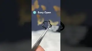Edgy Star Split Ring | 16G Surgical Steel Piercing #fypyoutube #youtubeshorts #fyp