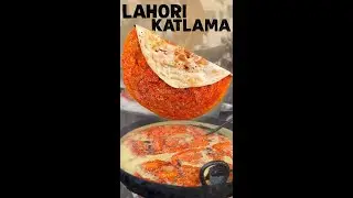 Lahori Katlama | Deep Fried Desi Pizza | Katlama Recipe |Lahore Street Food #katlama | قتلمہ ریسیپی