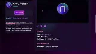 PINTU TOKEN || $PTU AIRDROP || What IS $PTU COIN ?? || WHAT is PINTU ??