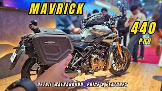 All New Hero Mavrick 440 Pro New Combat Color Detail walkaround Review and specifications