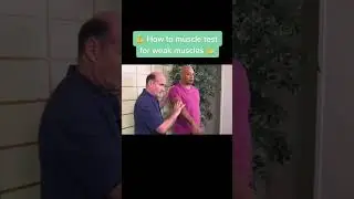 Как провести мышечный тест на выявление слабых мышц. 💪
