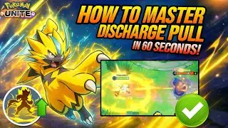 Learn Zeraora&rsquo;s SECRET Discharge Pull Trick in 60 Seconds!😱 | Pok&eacute;mon Unite Advanced Guide