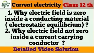 why electric field is not zero inside a current carrying conductor ?