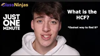 WHAT IS THE HIGHEST COMMON FACTOR AND THE EASIEST WAY TO FIND IT? | *1 Minute Maths*