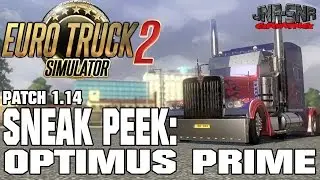 ETS 2 patch 1.14 | Optimus Prime Peterbilt 389
