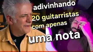 Adivinhando 20 guitarristas em uma nota, e falhando! @RickBeato 