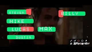 STEVEN MIKE LUCAS DUSTIN MAX VS BILLY