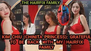 Ким Чиу (Chinita Princess): Благодарна за возвращение в семью HairFix🎄✨✨🎉🧑&zwj;🎄🇸🇽
