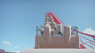 Planet Coaster Console Edition: 2 Arrow Custom Loopers With Interlocking Loops!