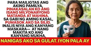 Nang alisin ng matandang lalaking pinakasalan ko dahil sa pera ang kanyang maskara, doon konaunawaan