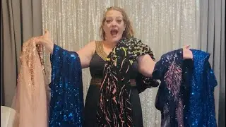 Примерка вечернего платья SHEIN