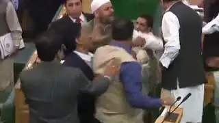 Ruckus in J & K Assembly on 29.01.2018