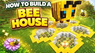 How to build a Bee house 🏡 #minecraft #isurvived100daysminecraftinhindi #minecraftguide #shortvideo 