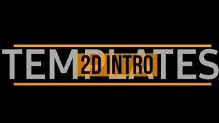 2D INTRO TEMPLATES| FREE DOWNLOAD | NO TEXT | 2020
