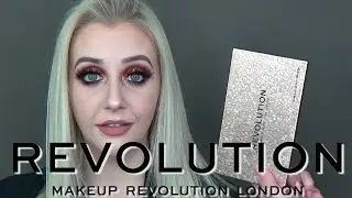 Makeup Revolution Jewel Deluxe Palette Review x Copper Smokey Eye | Paige Accinelli