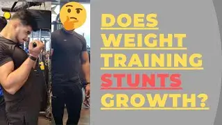 Kya gym karne se height rukti hai | Does weight training stops growth | MYTH CRACKED | HINDI🇮🇳