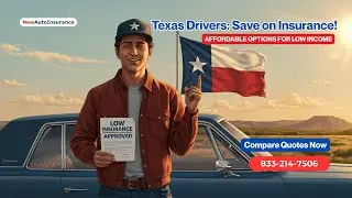 Affordable Low-Income Car Insurance in Texas 🚘 | Save Money & Stay Covered