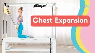 Chest Expansion with Arm Springs  on the Cadillac or Tower | Online Pilates Classes