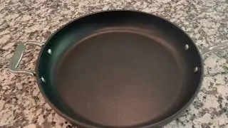 All Clad HA1 Hard Anodized Nonstick Fry Pan 12 Inch Induction Oven Broiler Safe 500F Review