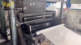 Check out the manufacture process of Semi-conductive Water Blocking Tape #oneworld