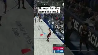 How To Lose a 2K Game 101 #nba2k