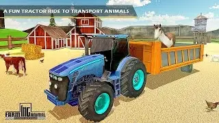 Farm Animal Transport Tractor - Android Gameplay