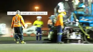 Runway Resurface Timelapse - Gold Coast Airport | March 2016