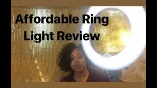 AFFORDABLE RING LIGHT UNBOXING & SETUP!! (Kshoie Ring Light)