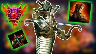 Медуза &mdash; лучший охотник в JOUST &mdash; сборка Medusa для SMITE Ranked JOUST