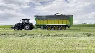 VALTRA S 394 a n&aacute;věs Joskin Drakkar 9600