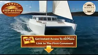 Build Your Dream Catamaran DIY Blueprint Secret Simple Family Cruiser Plans