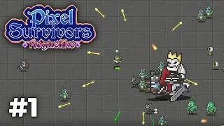 Pixel Survivors: Roguelike #1 - Vamp... Pixel Survivors? 🤔 - Gameplay PL